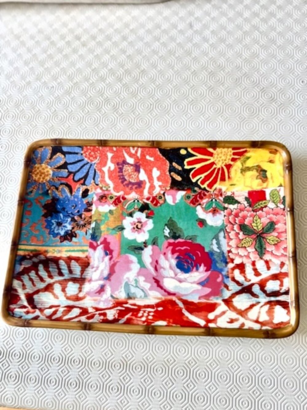 Certified International Poetic Wanderlust Tracy Porter Platter Tray